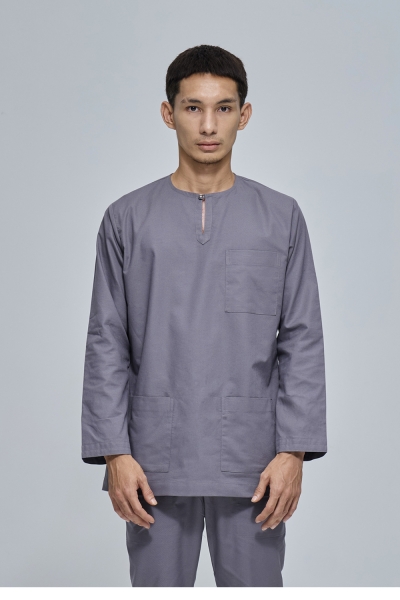 Baju Melayu Teluk Belanga Bayu, Deem Grey